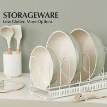 17pcs Pots And Pan Set, Nonstick Cookware Set Detachable Handle, Induction Kitchen Cookware Sets Non Stick With Removable Handle, RV Cookware Set, Green - 17PCS - View 3