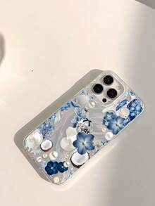 1 Piece Of Fashionable Phone Case. Does Not Include Lanyard Or Stand. Shockproof. Oceans 1 Unit Summer Healing Ocean Life & Floral Pattern Phone Case, Thick Transparent Protective Cover Compatible With A05, A05S, A13, A14, A15, A53, A54, A55, A56, S22, S23, S24, S25, Compatible With 11, 12, 13, 14, 15, 16, 17 Professional Max, International Version, Not The Home Version Spring Gift Party - 多色 2 - 查看 3