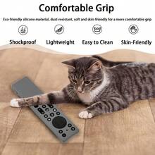 适用于RC923A/RC813A遥控器的硅胶保护套，带挂绳，防震软壳遥控器套 - 多色 - 查看 9