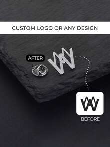 Ghim cài áo in logo theo yêu cầu: Huy hiệu tráng men cá nhân hóa, thích hợp làm quà tặng doanh nghiệp, cài trên vest, váy và phụ kiện - Thích hợp làm quà cưới, kỷ niệm, Giáng sinh, Halloween, Ngày Valentine, quà tưởng niệm và quà sinh nhật. - Nhiều màu 5 - Xem 8