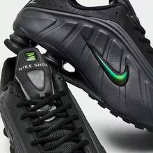 Nike Shox R4 Brasil Men's Casual Sneakers HQ1988-001 - 炭灰色 - 查看 3