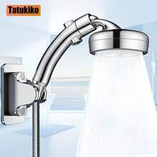 Vòi sen phun áp lực mạnh mẽ từ Tatukiko, có vòi sen cầm tay có thể dùng làm vòi phun trên trần. Sản phẩm bao gồm chức năng dừng nước bằng một nút bấm để chỉ sử dụng khi tắm. - tắm đơn - Xem 7