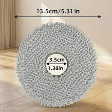 Bộ 12 miếng lau nhà cho máy hút bụi robot L40 Ultra/X40 Ultra/X50 Ultra/L50 Ultra/L10S Ultra/ L10s Pro Ultra Heat/L10S Ultra Gen2/L40S Ultra/X30 Ultra/L10 Ultra. Chất liệu: Sợi microfiber và chenille. - Xem 4
