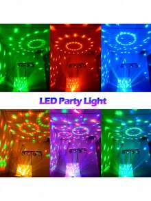 Proyector de estrellas 3 en 1, giratorio 360°, cambia de color, proyección de dinosaurio, luna y galaxia, lámpara proyector para dormitorio, regalo para fiestas - Negro - Ver 6