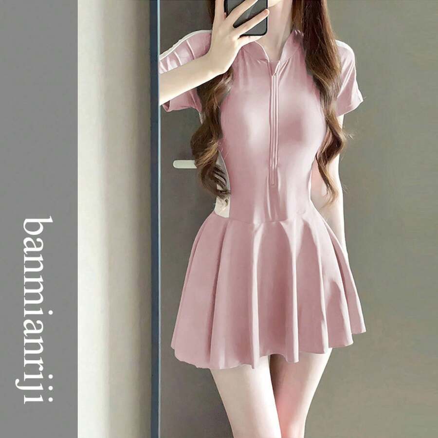 Women One-Pieces - 9100 Pink - View 1