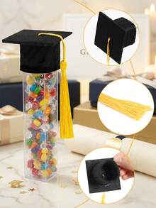 15pcs Graduation Season Gift Box, Grad Theme Gift Wrapping Box, Graduation Party Supplies 2026, Grad Party Supplies, Congratulations Grad Gift Packaging Box, Graduation Gifts, Congrats Grad Party Ornaments, Graduation Ceremony Favor Box, Graduation Photo Storage Box, Tabletop Decor, Class Of 2026 Decor - Graduation Season - View 12