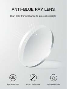 ChromeHeart Glasses - Fashionable Anti-Glare And Dust-Proof Glasses, A Stylish Accessory For Both Men And Women, Clear And Durable. Cycling Glasses. Casual Glasses. Suitable For Giving As Gifts. - 黑色 - 查看 2