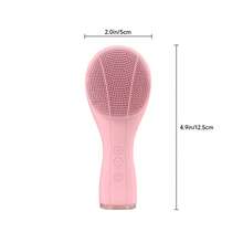 Soft Silicone Electric Face Brush Waterproof Facial Cleansing Tool USB Charging Home Beauty Gadget Portable Electric Facial Cleansing Brush Wat - View 10