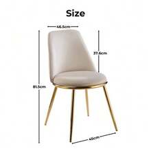 1+4 For 5-Piece Dining Set, 1 Table + 4 Chairs - White - View 5