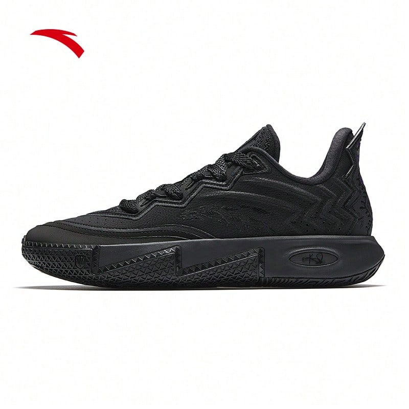 [Kiểu dáng tương tự Kyrie Irving] Giày bóng rổ chuyên nghiệp chống mài mòn và chống trượt Anta Kyrie 2 Black Agate dành cho nam - Mã não đen/Đen-8 112611110S - Xem 1