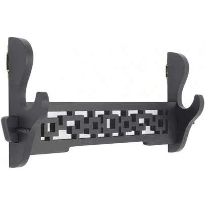 Sword Holder Wall Mount Samurai Sword Stand Display Katana Wakizashi Tanto Wall Hanger Wooden Frame Rack,,2 Tier