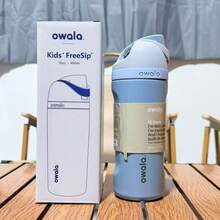 OWALA New 24oz Stainless Steel Water Bottle With Straw, Suitable For Sports, Travel And School Athletic Activities. This Water Bottle Can Keep Water Temperature For Over 24 Hours, Good Sealing, Portable, Flip-Top Design, Perfect For Cold And Hot Drinks, Coffee And Frozen Beverages - 彩色 - 查看 18