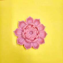莲花花蕾硅胶模具，DIY花朵手工皂、树脂、蜡烛熔块模具，耐用可重复使用 - 花朵 - 查看 5