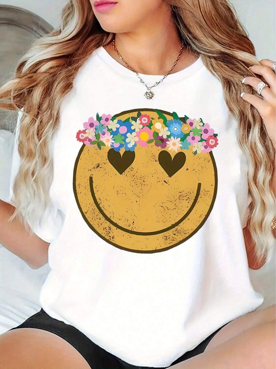 Women T-Shirts - White - View 1