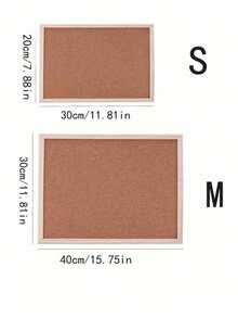 Multi-Functional Cork Board With Wooden Frame - Ideal For Jewelry Organization, Photo Display, And Note-Taking, A Lovely Storage Rack For Bedroom And Study - White - View 9
