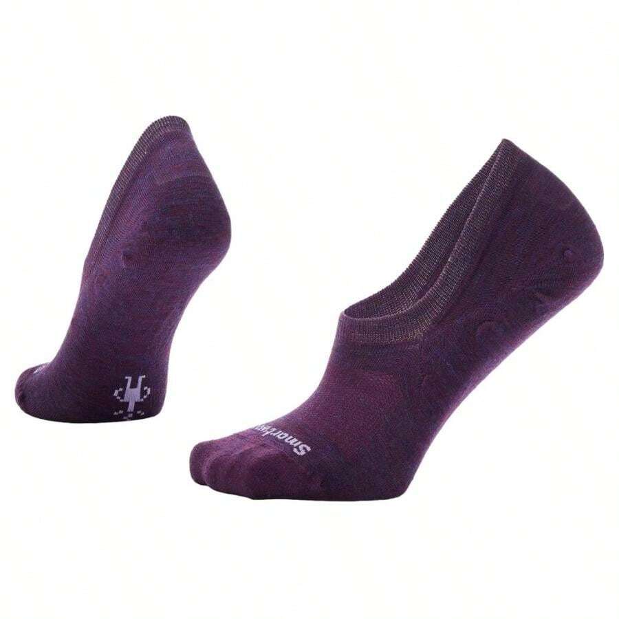 Smartwool Everyday No Show Zero Cushion Sock - Women's | - Purple Iris / Ultraviolet - View 1