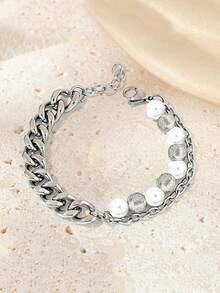 Women Beaded Bracelets - One Size Fits All - View 5