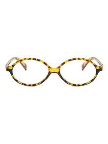 1 par de gafas ovaladas de PC retro personalizadas y geniales sin receta para hombres - Douhua - Ver 4