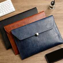 Túi đựng tài liệu giả da, túi đựng hồ sơ công sở, cặp tài liệu A4, đồ dùng học tập và văn phòng phẩm, túi đựng đồ dùng học tập, đồ dùng học tập - Một kích thước phù hợp với tất cả - Xem 3