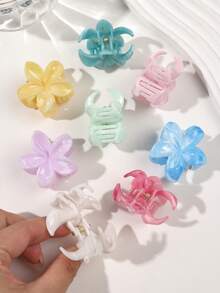 8 chiếc kẹp tóc hình hoa cúc nhỏ bóng màu macaron, dùng để kẹp tóc mái, kẹp tóc bên, kẹp tóc đuôi ngựa, kiểu công chúa, phù hợp cho sử dụng hàng ngày, đi làm, du lịch, dự tiệc, tiệc trà chiều, họp mặt. - Nhiều màu - Xem 7