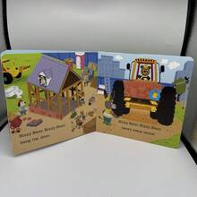 Pull&Push Busy Learning Compact Prefect For Learning English Interactive Comic Captivates Readers Vibrant Colors And Cartoon Illustrations, Featuring Foldable Pages Reading Fun. Perfect As A Christmas Gift - Multicolor - View 9