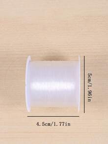 120m Transparent Invisible Nylon Monofilament Line, Non-Elastic Crystal Fishing Line - Durable, Multi-Purpose, Suitable For Jewelry Making, Hanging Decorations, Balloon Wreaths, Jewelry Making, Bead Stringing And Handicrafts. Available In Multiple Sizes, Ideal For Jewelry And Art Creation. - Multicolor - View 8