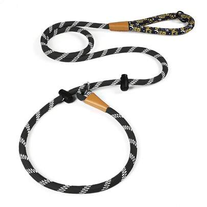 Correa para perro en forma de P de 6 pies, con mango acolchado cómodo, adecuada para perros pequeños/medianos/grandes, cuerda redonda reflectante para caminar al aire libre