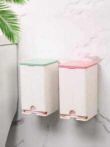 1 hộp đựng băng vệ sinh treo tường có ngăn đựng giấy vệ sinh, chống thấm nước, dùng để sắp xếp đồ dùng cần thiết trong phòng tắm, có thể đựng giấy vệ sinh và các vật dụng vệ sinh cá nhân, tiết kiệm không gian cho phòng tắm, phòng ngủ, nhà bếp, văn phòng. - Nhiều màu - Xem 6
