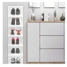 Foldable Shoe Racks - Transparent - View 4