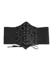 Bộ 3 áo corset nữ màu đen thời trang, thiết kế kiểu Pháp (thích hợp cho trang phục Halloween) - Nhiều màu - Xem 15