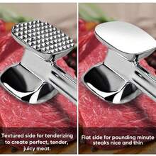 Shorbull Meat Flattener - Silver - View 5