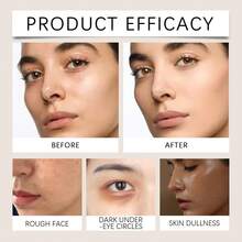 Hoygi 50g Moisturizing Concealer Tone-Up Cream - Deep Moisturizing Covering Up Skin Blemishes Fade Dark Spots Brightening Even Skin Tone Improve Dullness Glow With Luster - Apricot - View 9