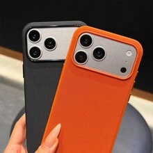 Koolife 1pc Blue Woven Texture Tech Fabric Phone Case Compatible With Iphone 18 Pro/18 Pro Max/17/17 Pro/17 Pro Max/16/15, Metal Independent Buttons, Classic Business Minimalist Protective Shell, Durable Anti-Drop Design, Suitable For Men And Women - Blue - View 3
