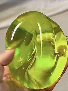 1个粉色水晶大苹果造型挤压玩具，超柔软慢回弹减压玩具，手工制作，奶油般柔软，可爱又好玩 - 彩色 - 查看 6