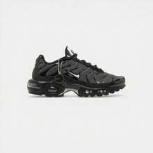 Nike Air Max Plus Black Metallic Silver (Women's) - Black - View 2