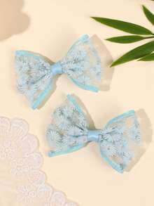 2 Stücke Sommer Mesh Gänseblümchen Haarclips für Mädchen, Blumen Gänseblümchen Haarspangen geeignet für Mädchen, süße zarte Stoff Haarspangen, perfekt für Frühling & Sommer Alltag, Urlaub, Strandparty, Boho-Stil, süße mädchenhafte Haraccessoires, Mädchen Haraccessoires. - Verschiedenfarbig - Übersicht 5