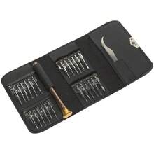 26-In-1 RC Repair Tool Set For Drones – Screwdrivers, Tweezers - Black - View 8