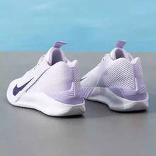 Nike G.T. JUMP實戰耐磨抗扭透氣緩震男子籃球鞋 - 淡紫色 - 查看 10