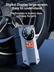 9-In-1 Portable Air Pump With Emergency Jump Starter, USB Charging, Suitable For Car/Bicycle/Motorcycle Tires And Sports Balls, Durable ABS Material - T-700 - View 11