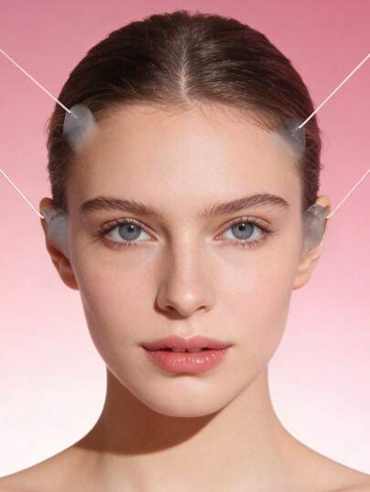 18pcs Invisible Lifting Tightening Transparent Tape, With 4 Adjustable Elastic Bands, Instantly Tightens Neck, Jawline And Double Chin, Reusable, Fragrance-Free. Ideal Gift For Weddings, Mother's Birthday, Beach Trips And Celebrations. Suitable For Women, Mothers, Teachers, Friends, Bridesmaids, Students For Back-To-School And Summer Seasons. Minimalist Yet Beautiful, Fashionable And Elegant.