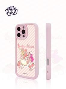 Hasbro MY LITTLE PONY 1个官方卡通少女手机壳，适用于三星 Galaxy S23、Galaxy S24、Galaxy S25、苹果 iPhone 17、17 Air、17 Pro、17 Pro Max、11、12、13、14、15、16 Pro、16 Pro Max、14 Plus、15 Plus、16 Plus、15 Pro Max、16 Pro、16 Pro Max、XR、XS Max、X - 粉色 - 查看 4