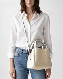 Kate Spade Túi đeo chéo vai KS KNOTT Crescent dành cho nữ, túi xách cỡ lớn. - Màu Khỏa thân - Xem 10