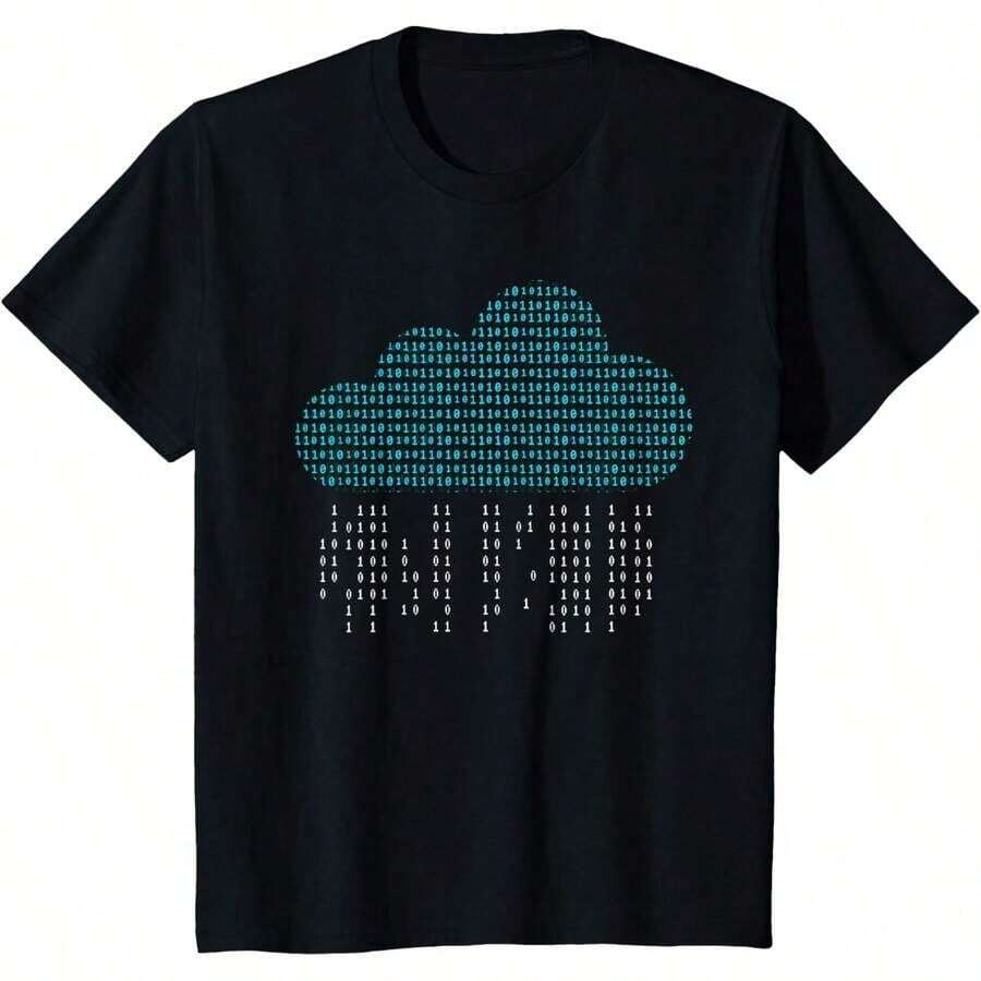 Camiseta de Ingeniero de Software Programador Desarrollador de Computadoras - Negro - Ver 1