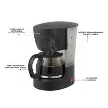 Taurus Coffeemax 6 Coffee Maker - Black - View 10