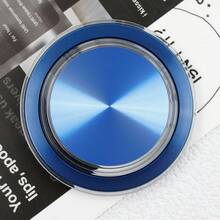 1pc Electroplated CD Pattern Magnetic Air Cushion Phone Holder, CD Pattern Magnetic Transparent Air Cushion Phone Holder, Round CD Pattern Magnetic Transparent Air Cushion Phone Holder, Expandable Air Cushion Slouchy Phone Holder - Multicolor - View 16