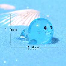 6PCS/10PCS/20PCS Small Sea Lion Squishy Figures, Home/Desk/Car Resin DIY Craft Ornaments, Landscape Garden/Holiday/Aquarium/Potted Plant DIY Decor, Suitable For Birthday Gift Bags, Party Favors, Classroom Rewards And Carnival Prizes (Random Color), Squishy, Fidget, Stitch Stuff, Stich - Multicolor - View 10