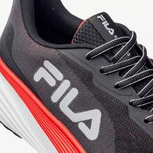 Fila Agile Men's Athletic Shoes For Training And Running - Original - Black/Red - View 3