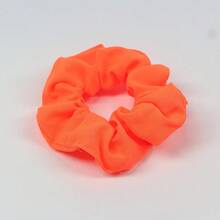 1 chiếc dây buộc tóc scrunchie màu neon sáng dành cho nữ - Nhiều màu - Xem 13