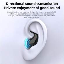 2026 T70 TWS Sleep-Friendly Mini Wireless Bluetooth Earbuds, 200mAh High-Definition Noise Canceling Universal Android Phone/Computer/Laptop Gaming Earphones - View 7