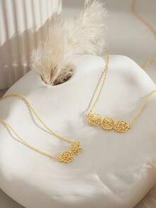 Dây chuyền hoa nhiều màu sắc cá nhân hóa, Dây chuyền bó hoa gia đình, Dây chuyền mặt dây chuyền 1-4 bông hoa tùy chỉnh, Vòng tay mặt dây chuyền nhỏ | Vòng tay tùy chỉnh | Trang sức thủ công, Ngày Valentine, Giáng sinh, Ngày của Mẹ, Phong cách thời trang vàng, Cổ điển, Đơn giản, Thường ngày, Tùy chỉnh, Cá nhân hóa - Nhiều màu - Xem 4